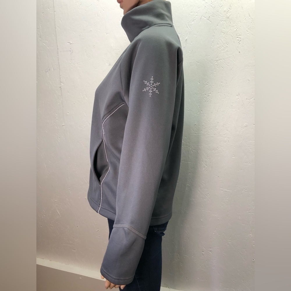Mark and Spencer grey silver ski turtleneck
